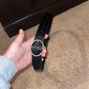 AE black womens belt